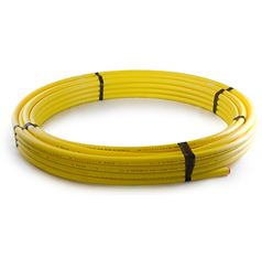 Yellow Coiled Gas Pipe