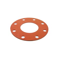 Full Face Red Rubber Gasket